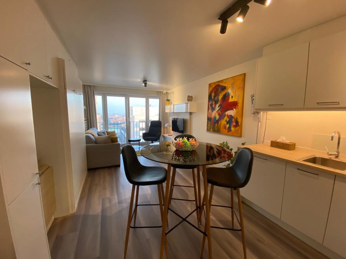 Moderne Studio Aan Zee Apartment Ostend Luaran gambar