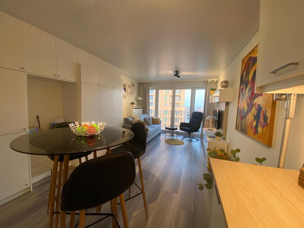 Moderne Studio Aan Zee Apartment Ostend Luaran gambar
