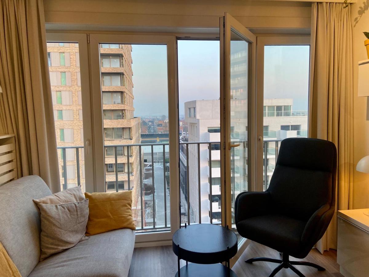 Moderne Studio Aan Zee Apartment Ostend Luaran gambar