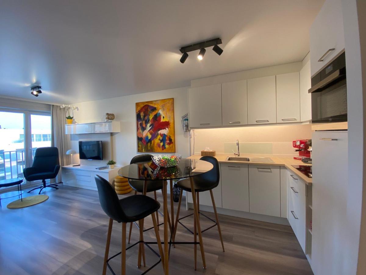 Moderne Studio Aan Zee Apartment Ostend Luaran gambar